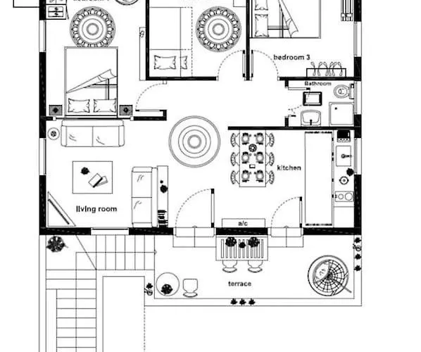 Naiada - 3 Bedrooms In Center *